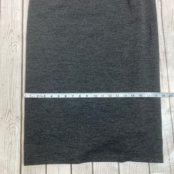 Eileen Fisher Viscose Wool Knit Skirt - Picture 6 of 9